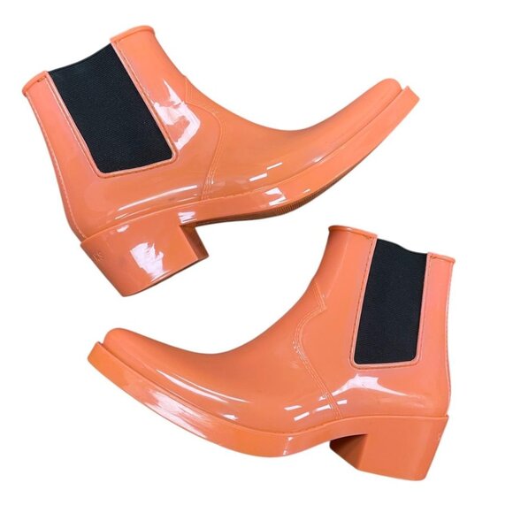 Calvin Klein Jeans Rubber Cowboy Rain Boots - Picture 1 of 8